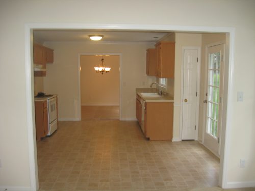 Renovated kitchen