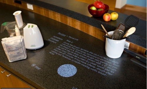Turn Your Kitchen Counter into a Touch Screen
