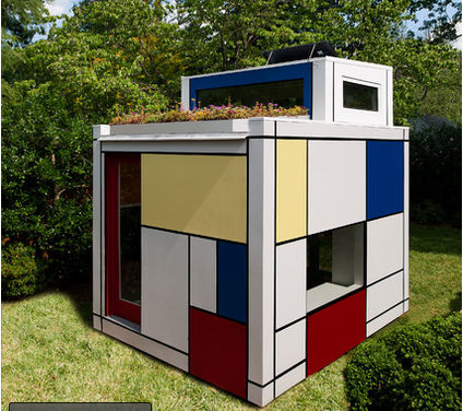 How About a Mini House in Your Yard?